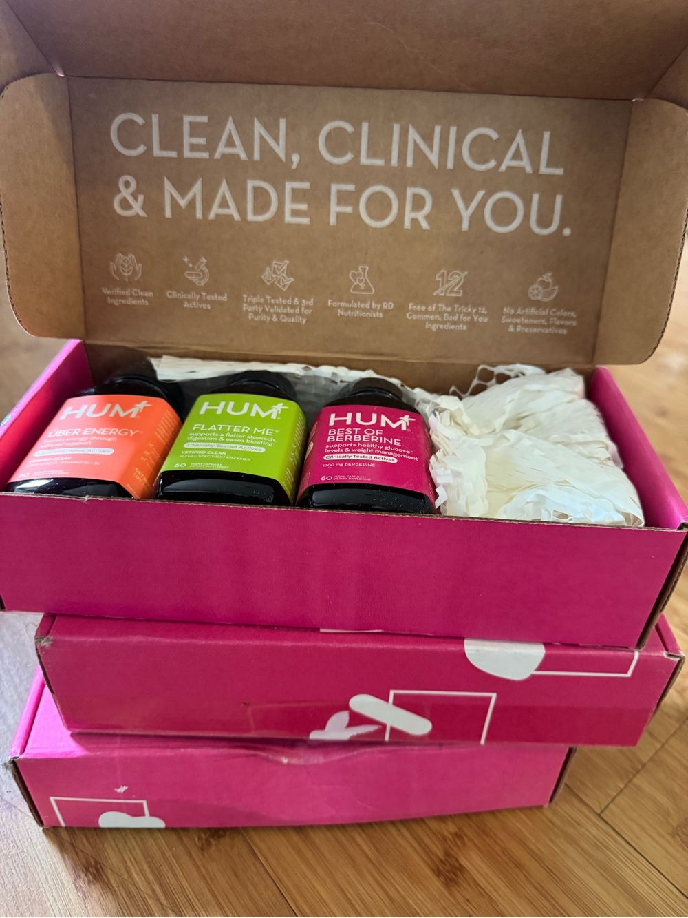 Women’s Skincare Support Trio - Pink